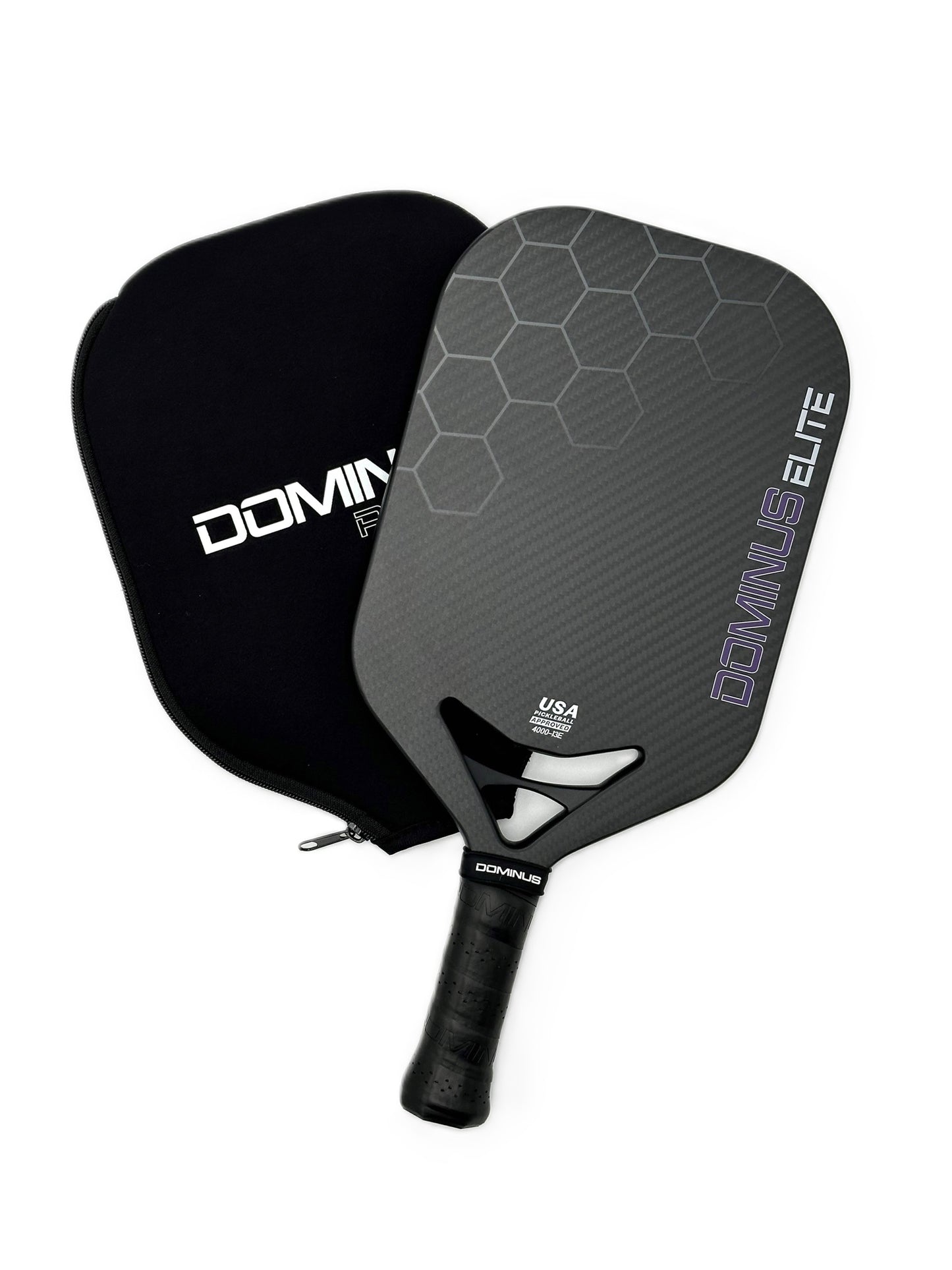 Dominus Edgeless Carbon Fiber Elite Series Paddle (Model 4000) 13mm