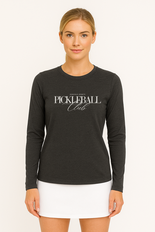Dominus “Pickleball Club” Script Tee – Long & Short Sleeve